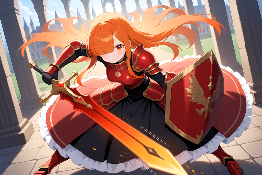 真紅の騎士朱理