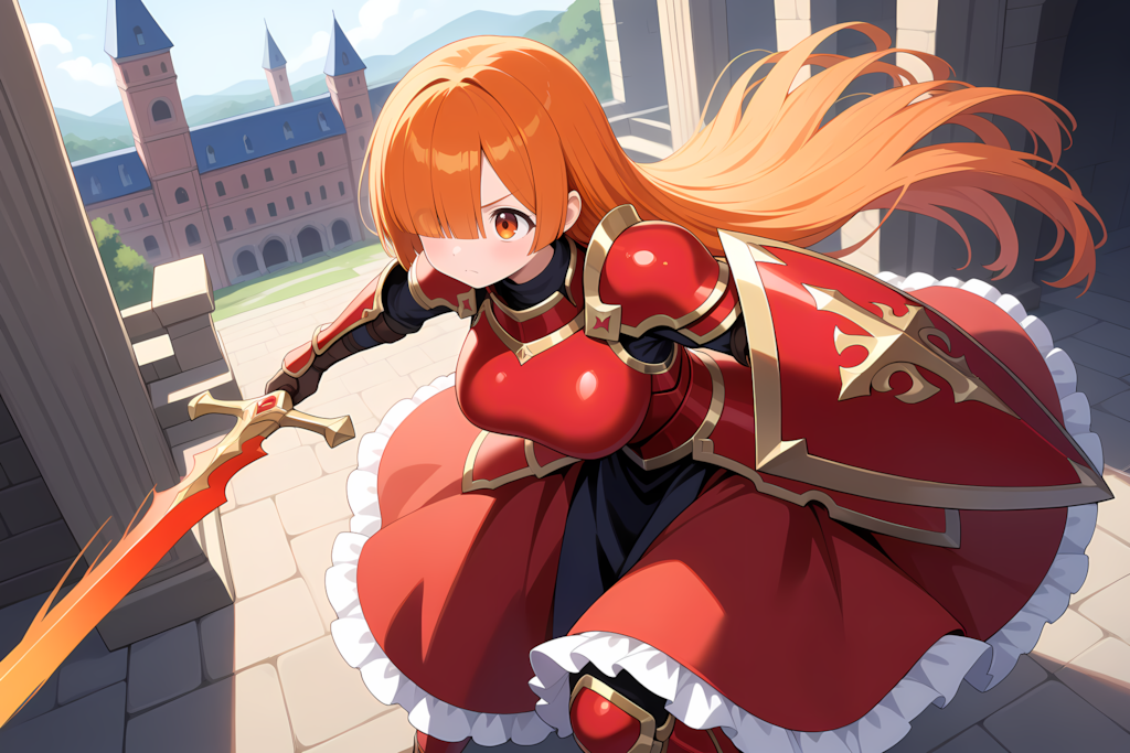 真紅の騎士朱理