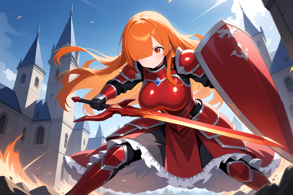 真紅の騎士朱理