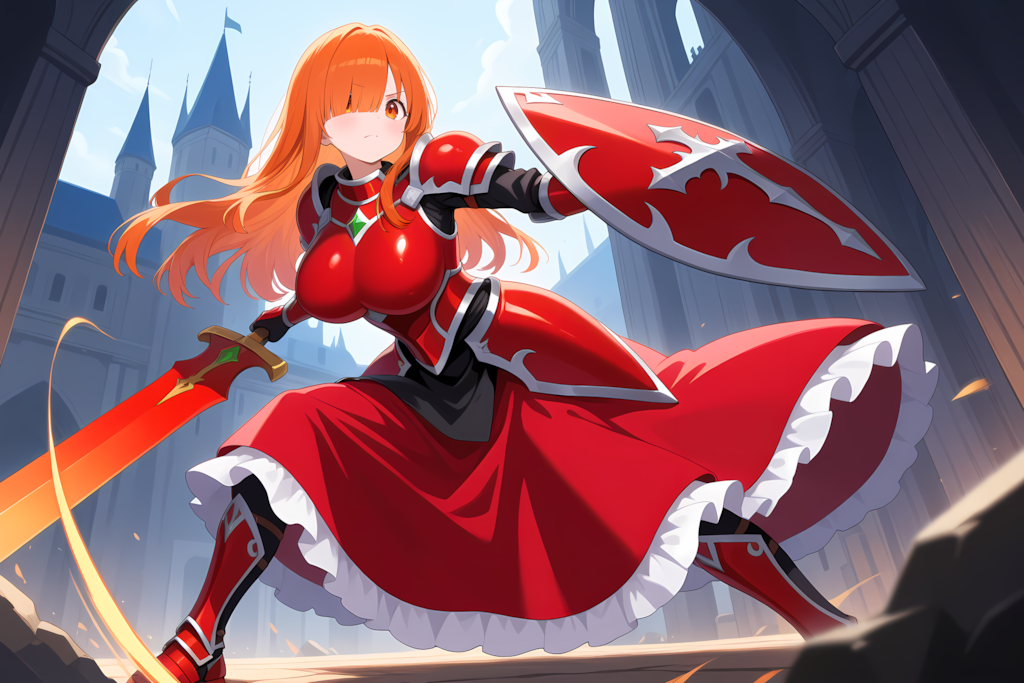 真紅の騎士朱理
