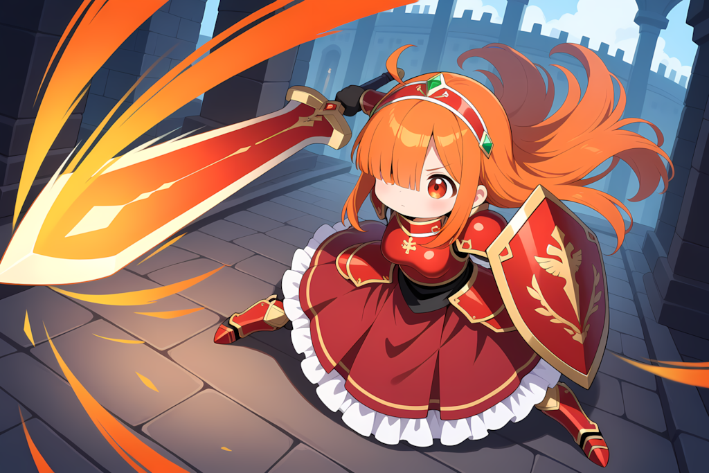 真紅の騎士朱理