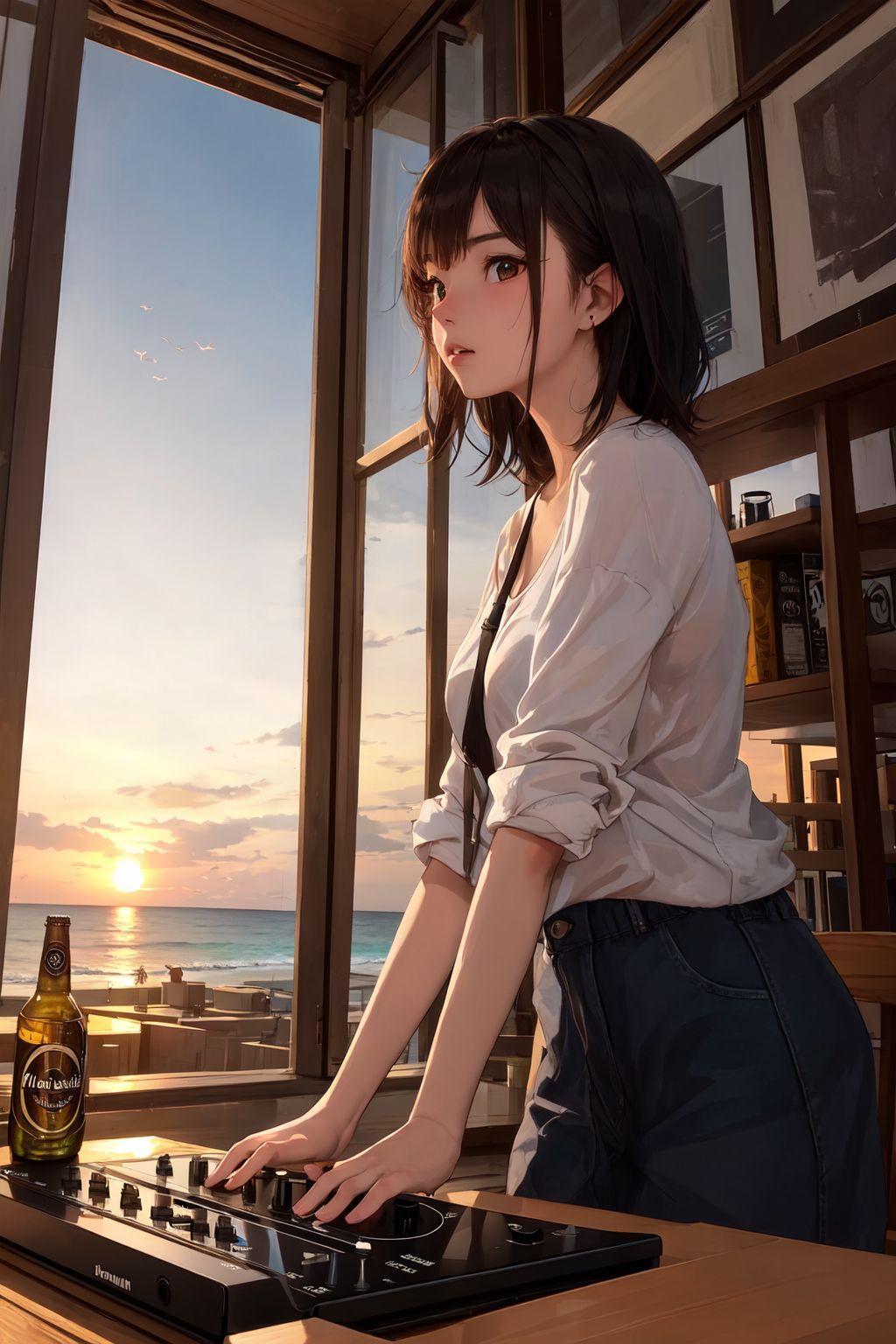 海と私と音楽と...。