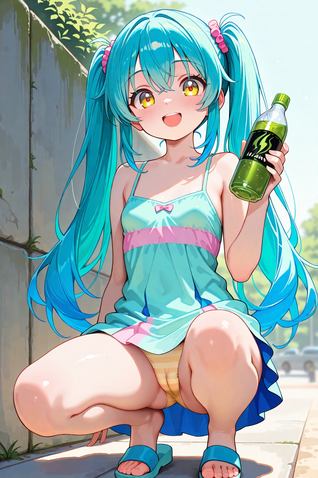 はい、飲み物だよ