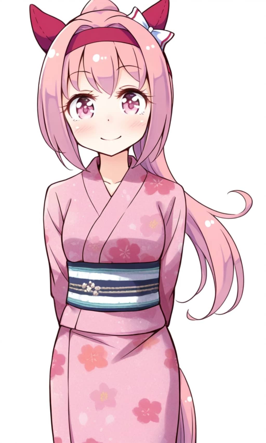 ハルウララ 浴衣