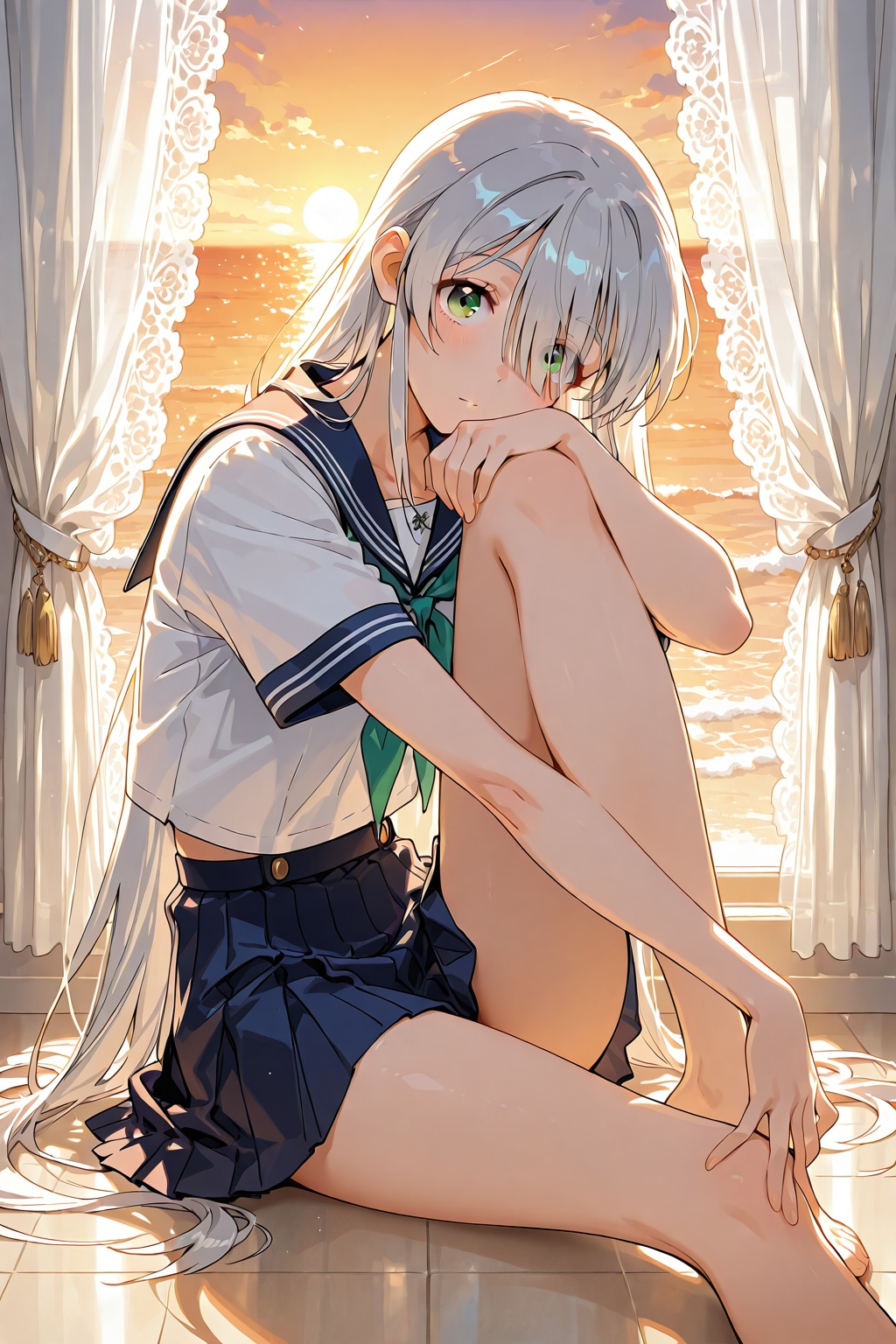 海辺のコテージ | の人気AIイラスト・グラビア