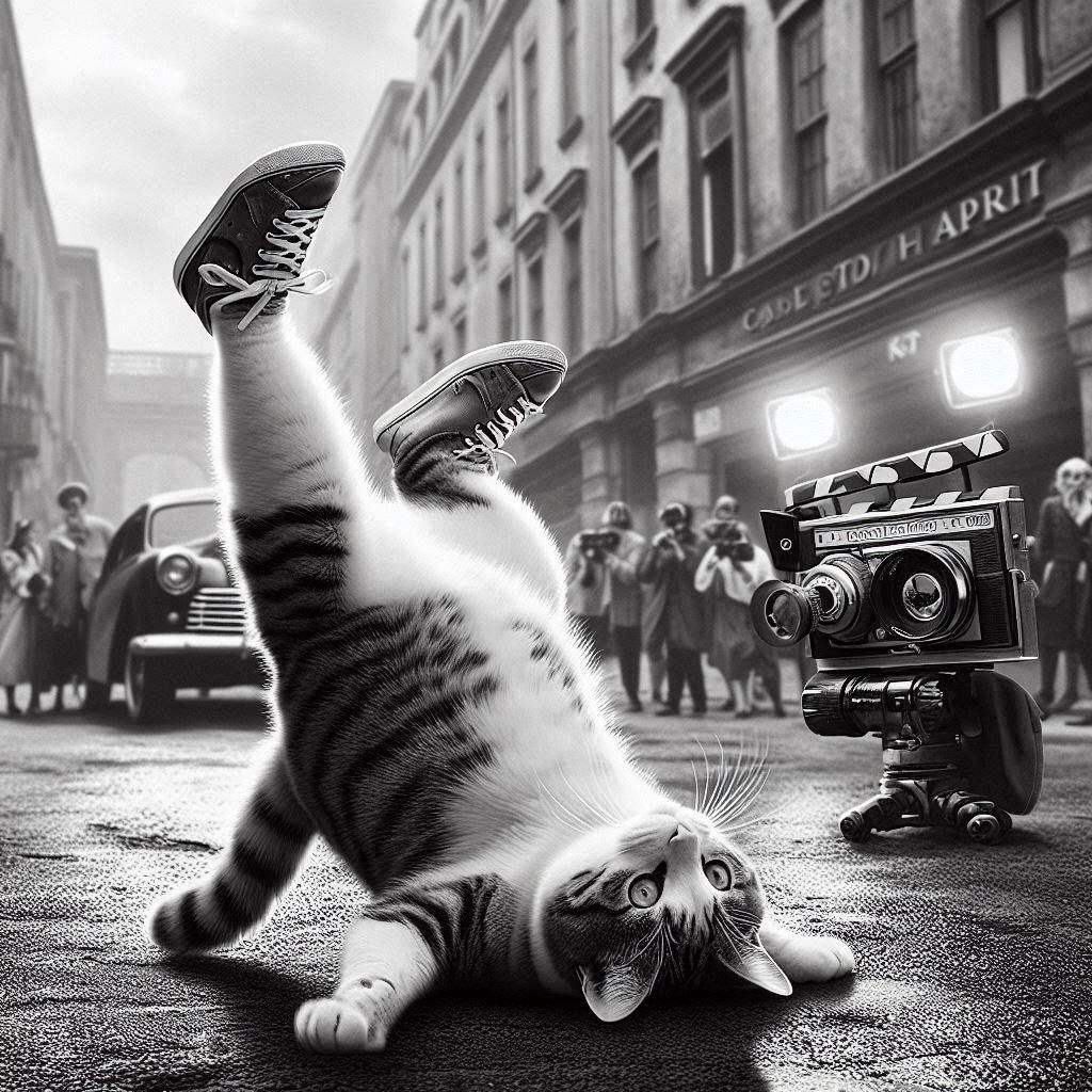 モノクロ猫映画