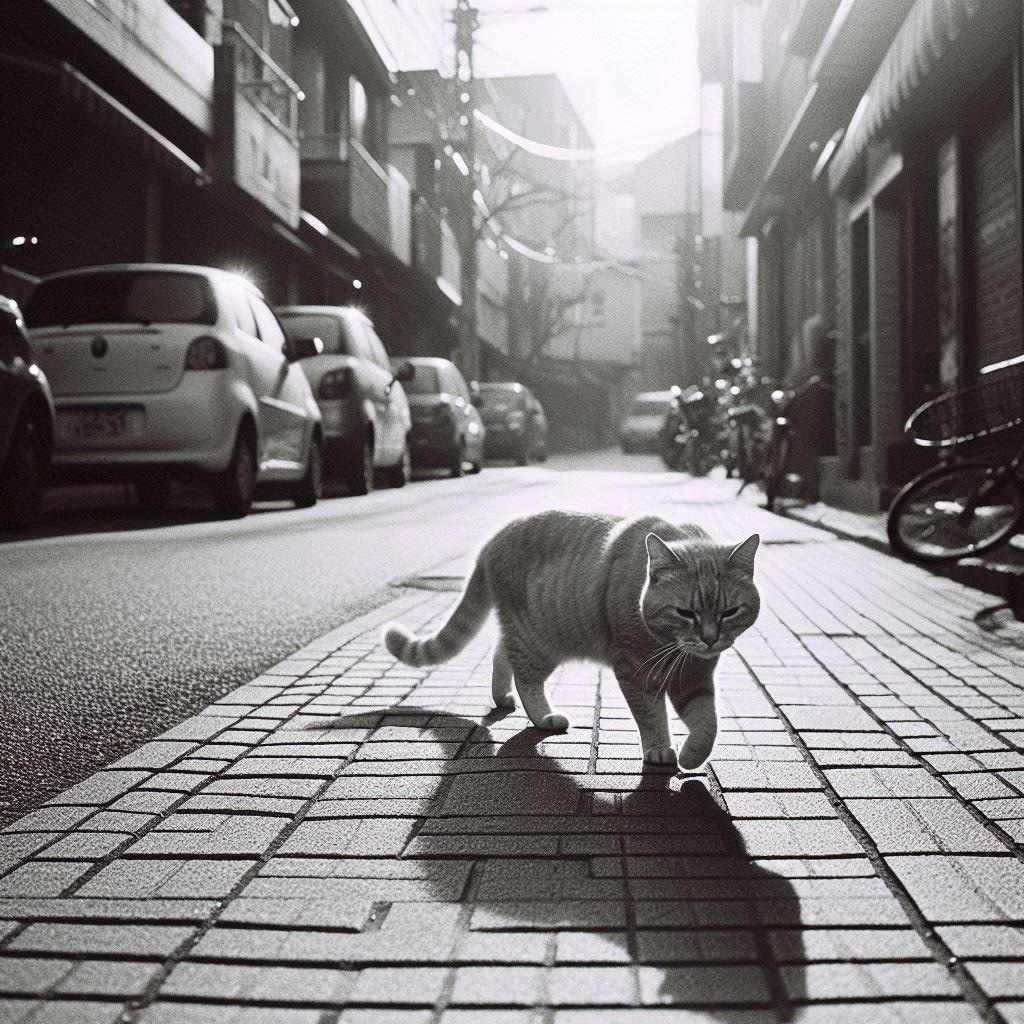 モノクロ猫映画