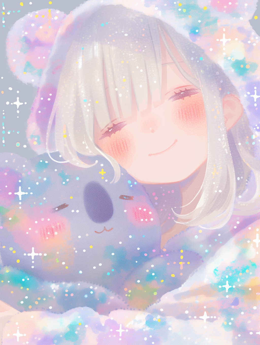 コアラと女の子