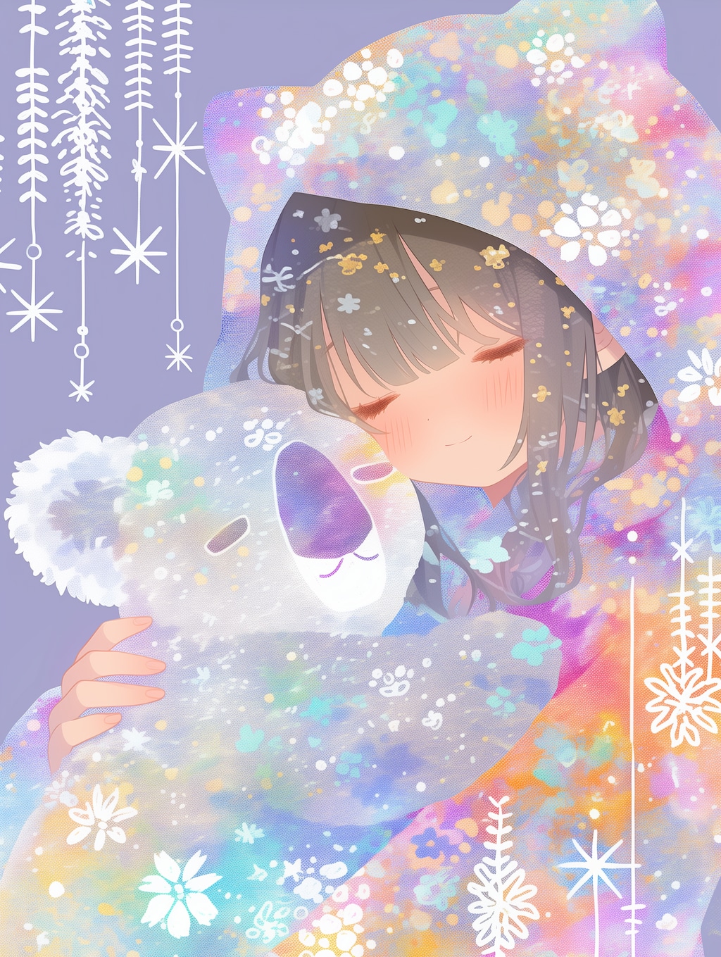 コアラと女の子