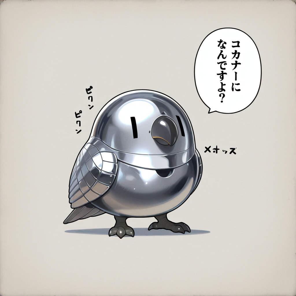 メタル化喋るインコ
