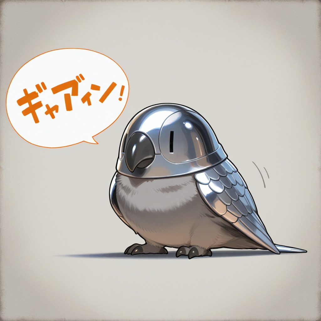 メタル化喋るインコ