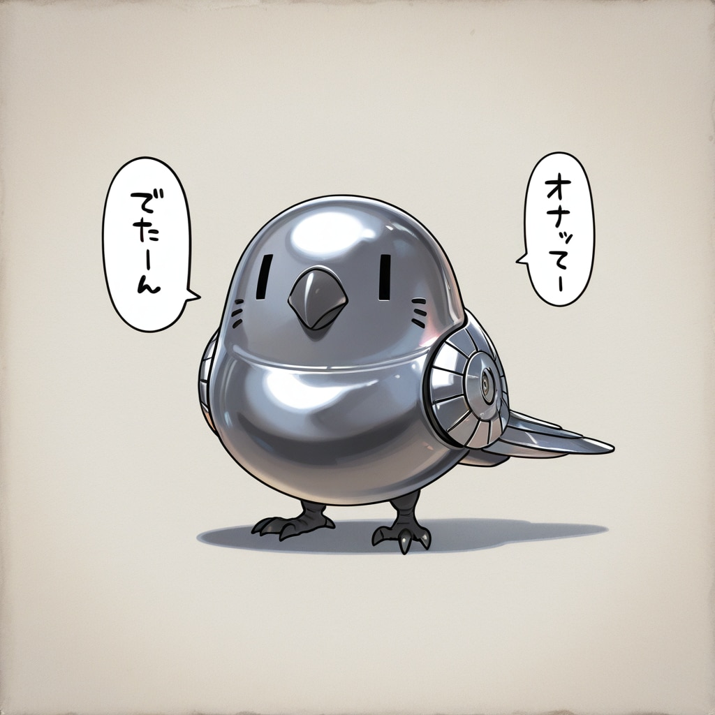 メタル化喋るインコ