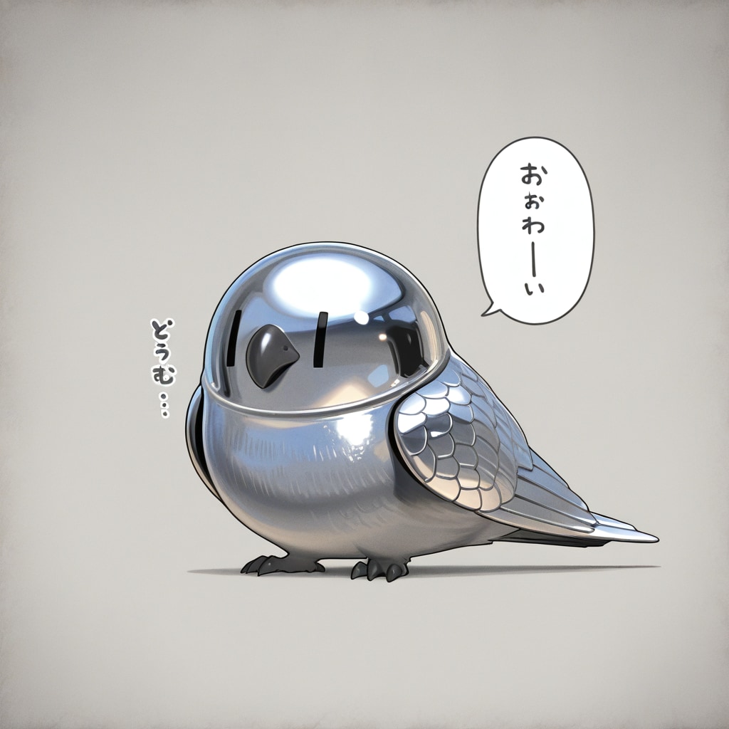 メタル化喋るインコ