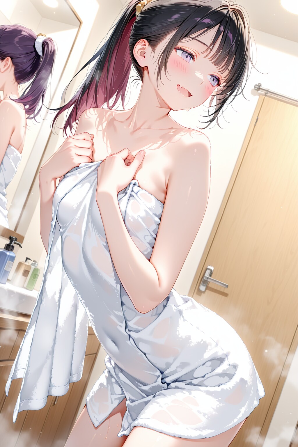 まだ開けちゃダメだよ、お兄ちゃん