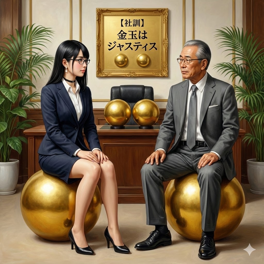 【社訓】金玉はジャスティス