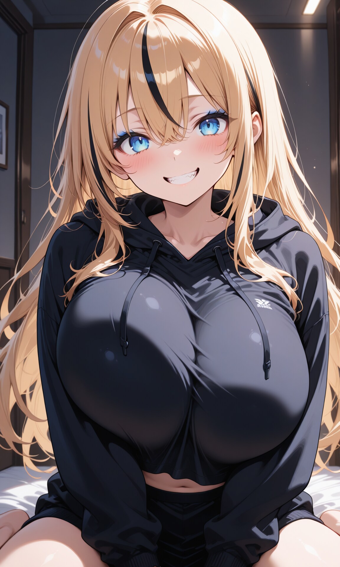 にかっ