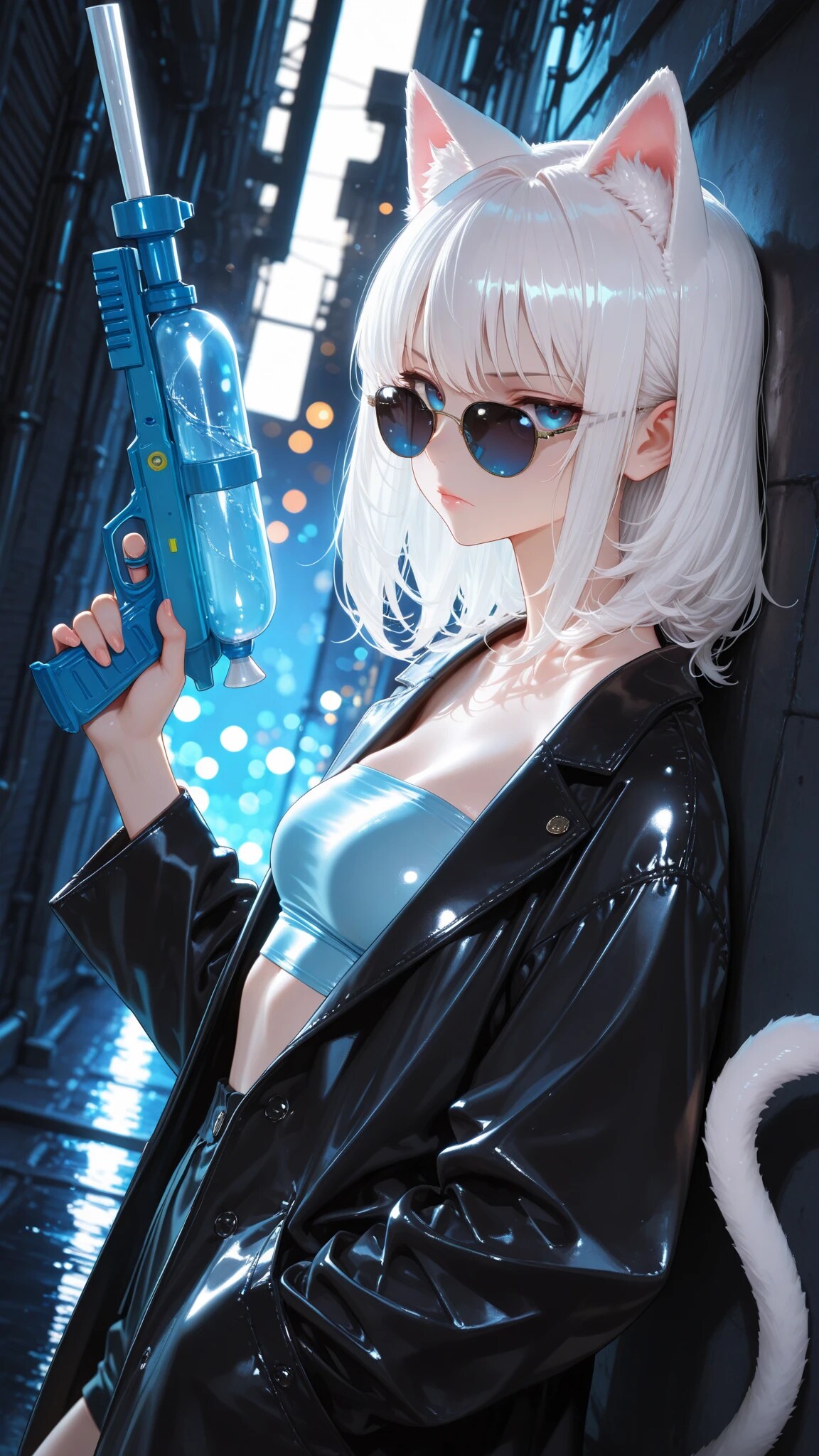 ここにいるはずにゃ…