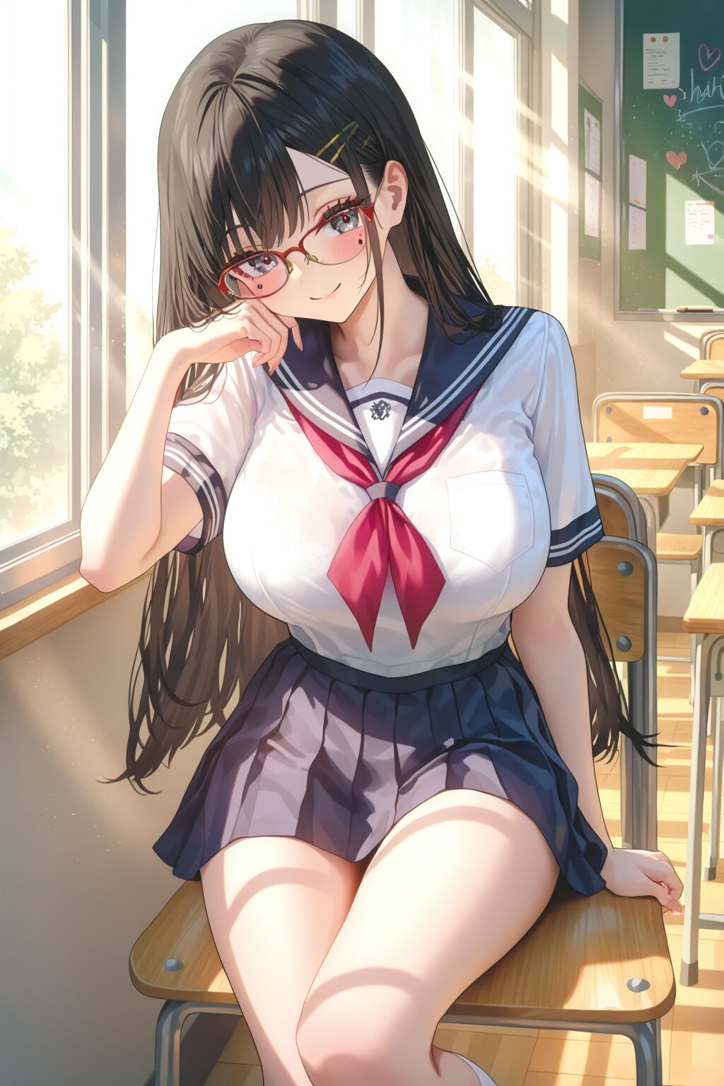 もしかして見とれちゃった？