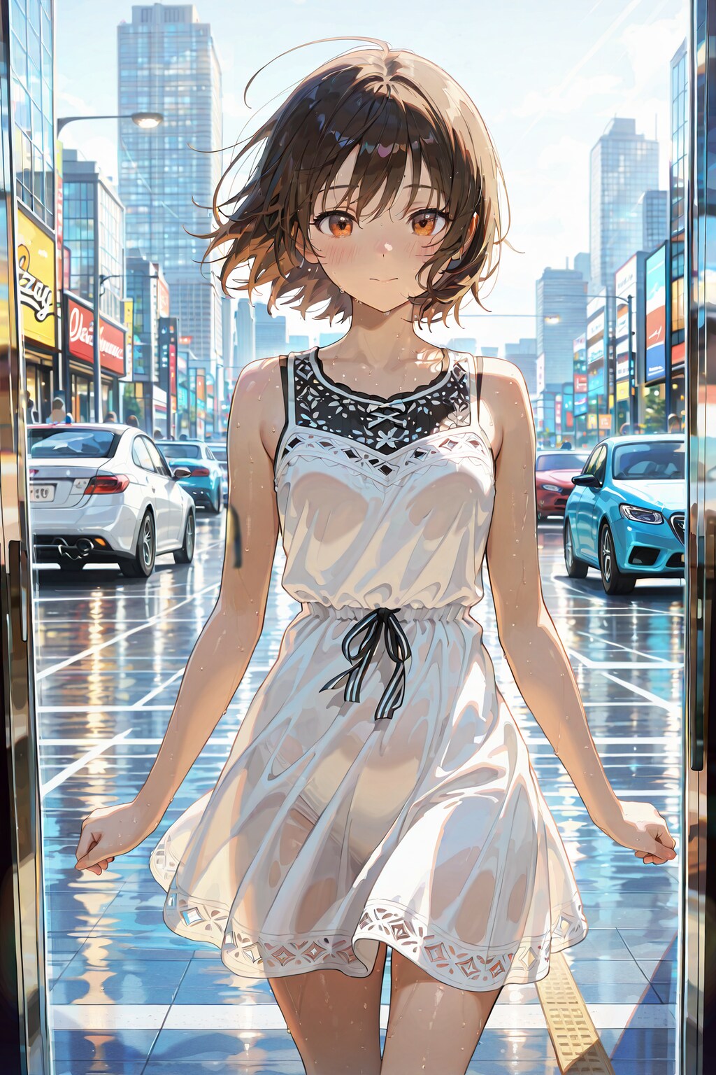 知らない街を、ふらりと歩く。