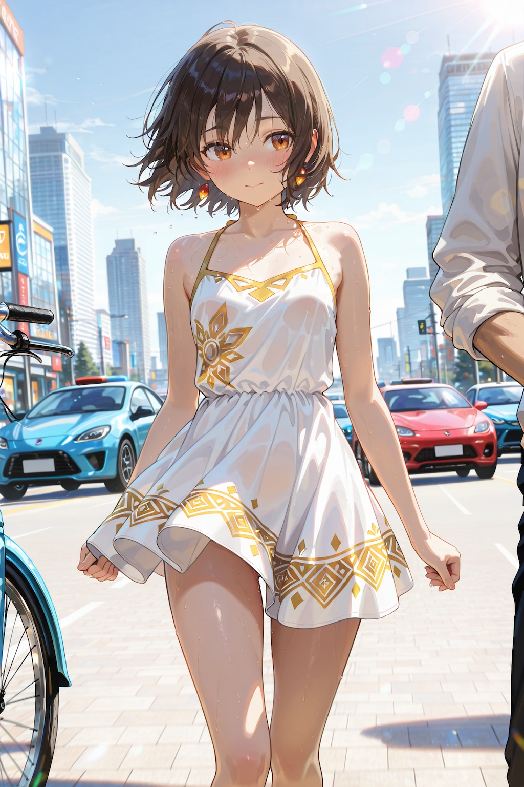 知らない街を、ふらりと歩く。