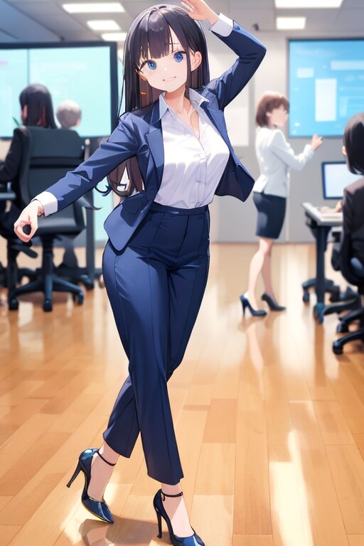 お・と・な・のスーツ女子　オフィスでオペラ