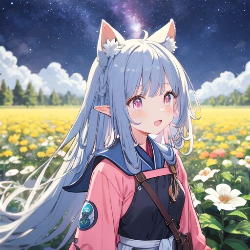 夜のお散歩 | の人気AIイラスト・グラビア