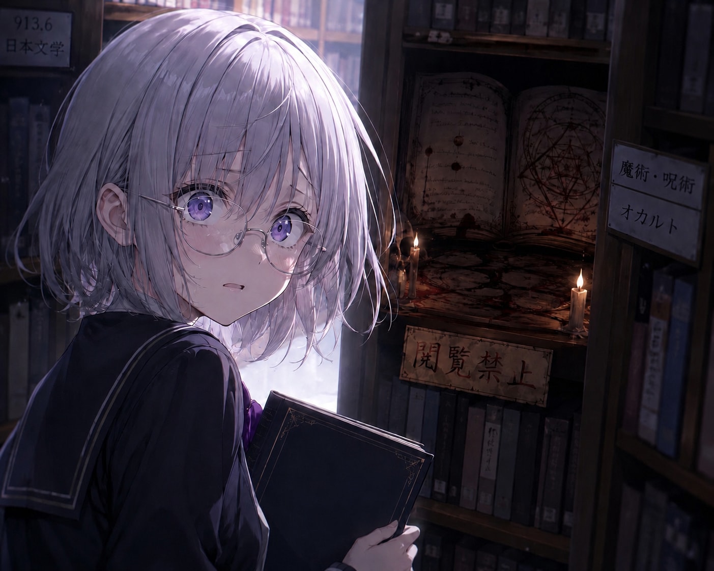 これ、本当に図書館の蔵書……？