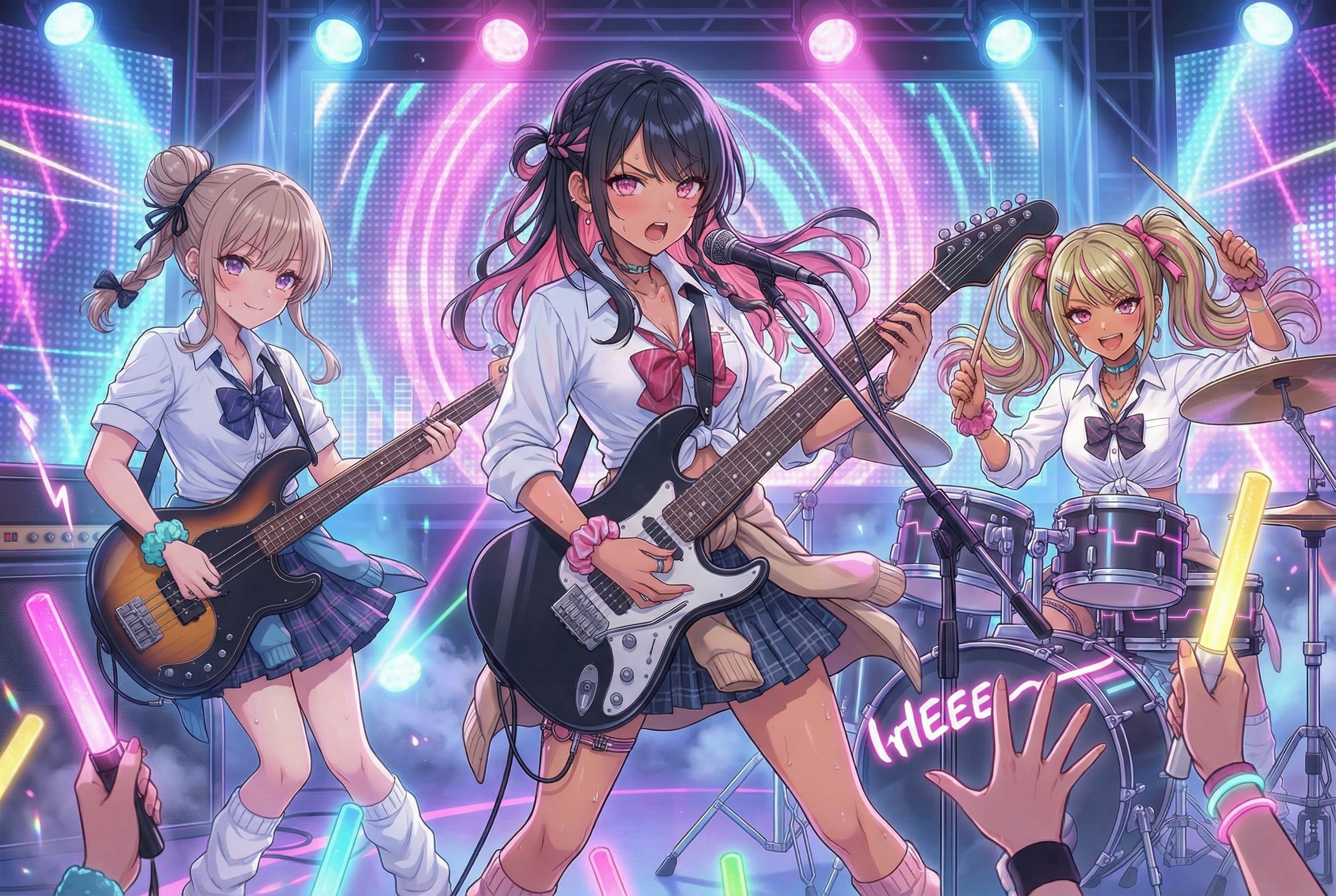 ギャルロック | の人気AIイラスト・グラビア