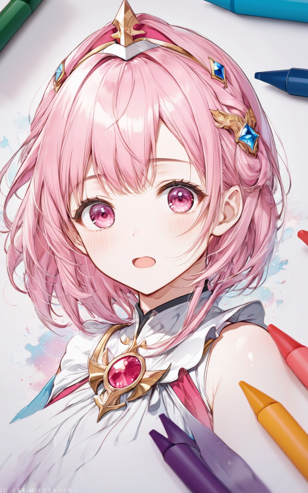 パクりすぺくと🍀*゜おまけ(城ヶ崎アオイさんコラボ企画メイキング作品＆ちち生版)