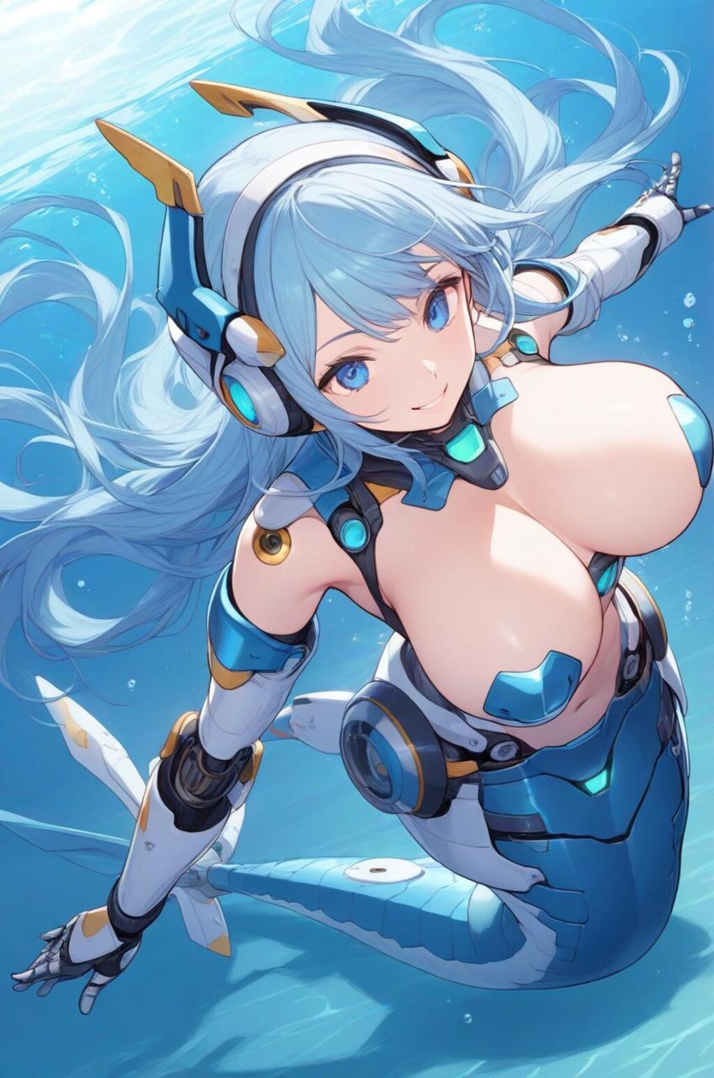 メカマーメイドちゃんはとってもセクシー