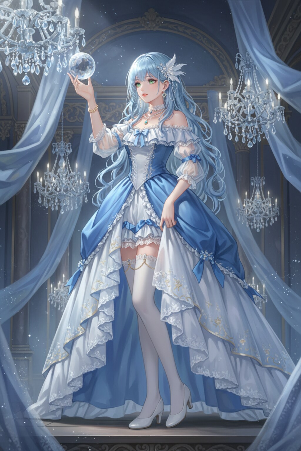 水晶幻夢に舞う蒼羽