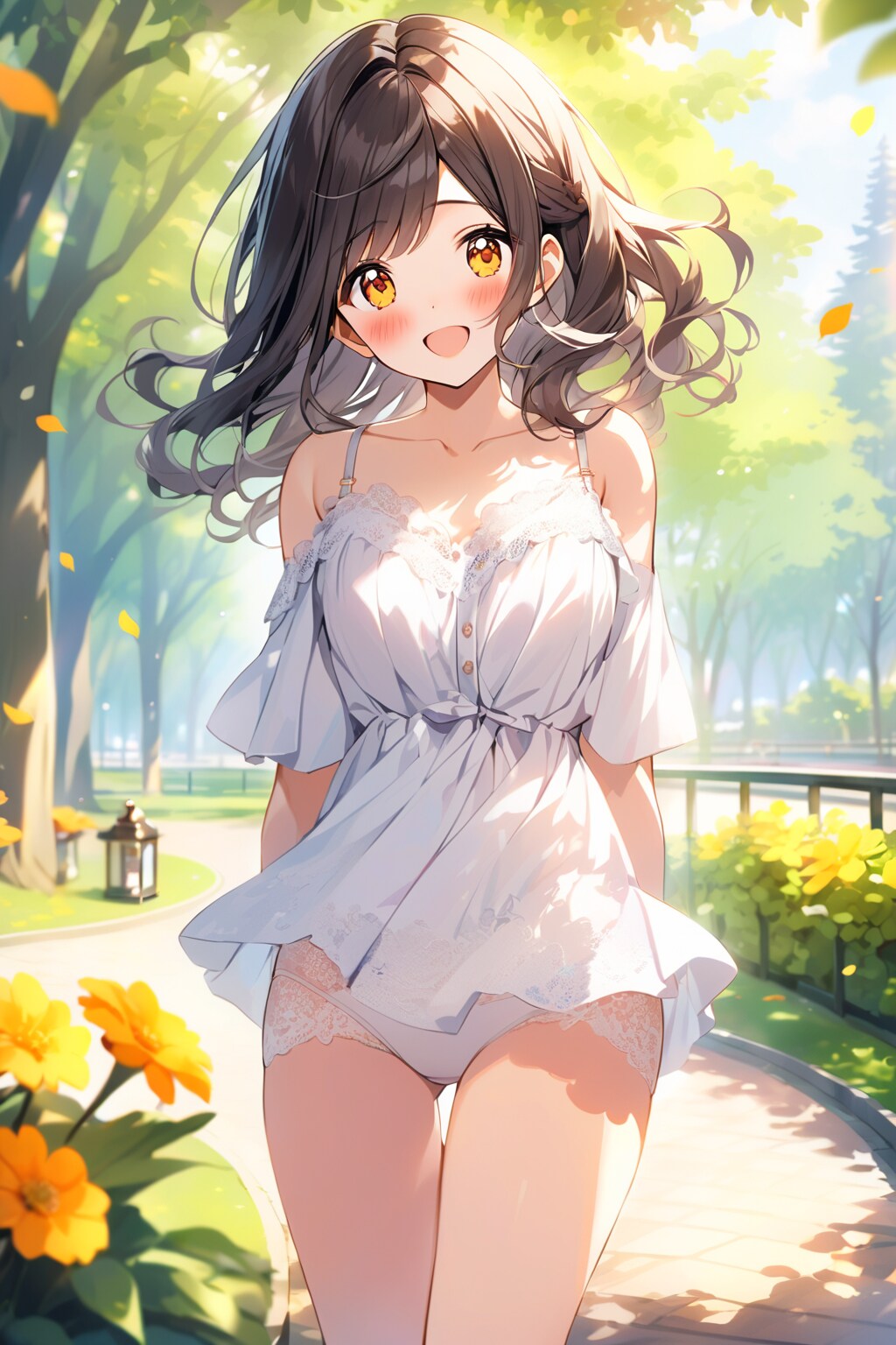 ワンピースのお姉さん
