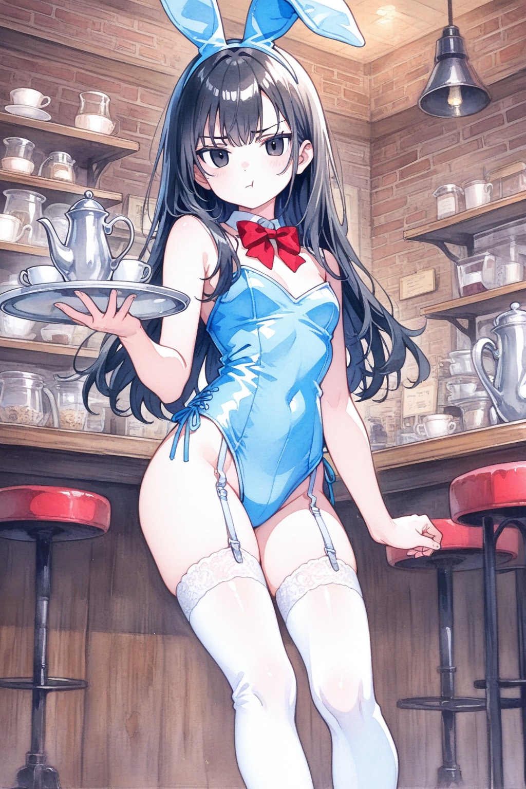 見すぎよ | の人気AIイラスト・グラビア