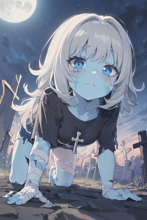 アンデット娘 | の人気AIイラスト・グラビア