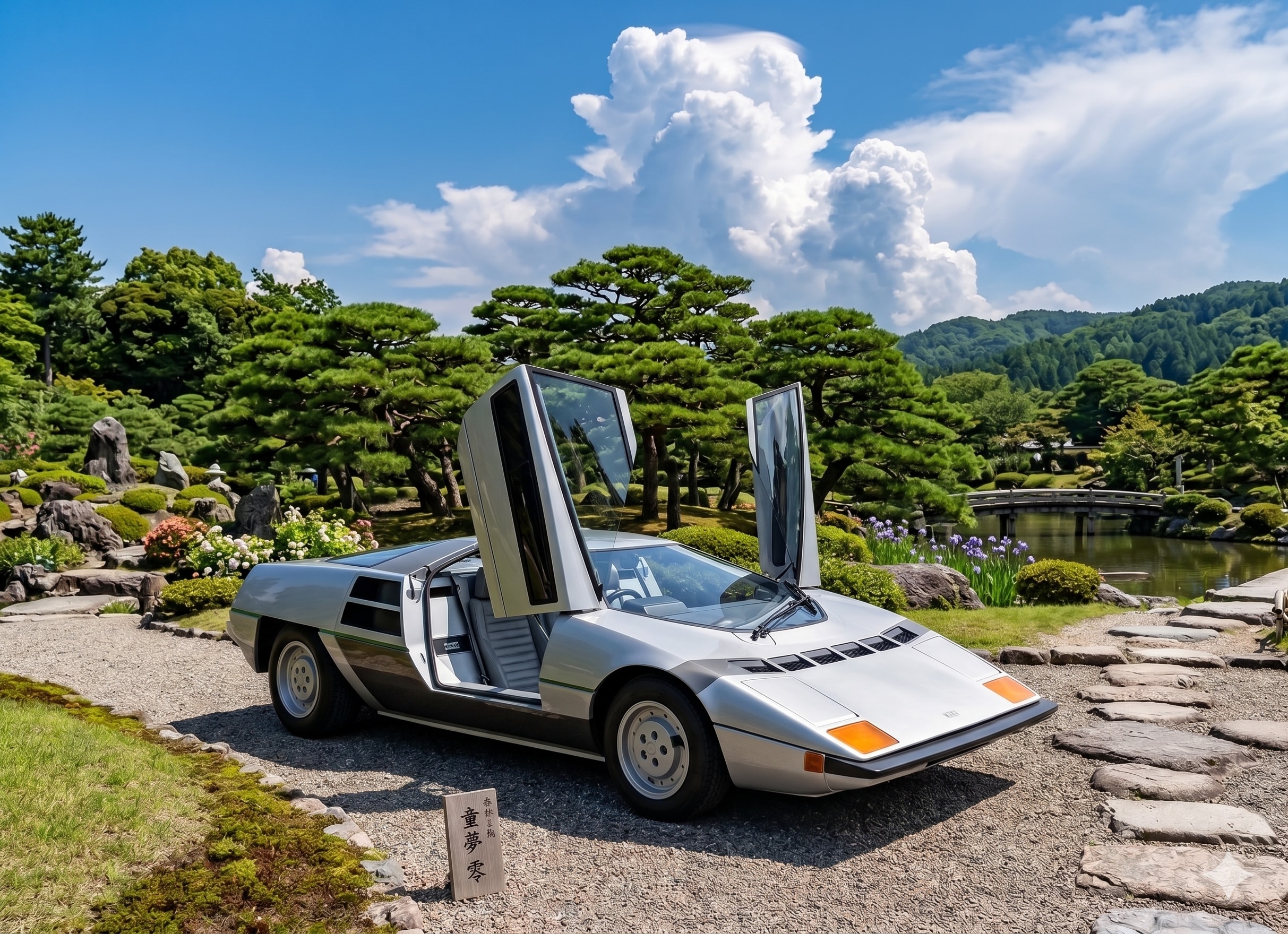 少年の心を鷲掴みにした国産スーパーカー | の人気AIイラスト・グラビア