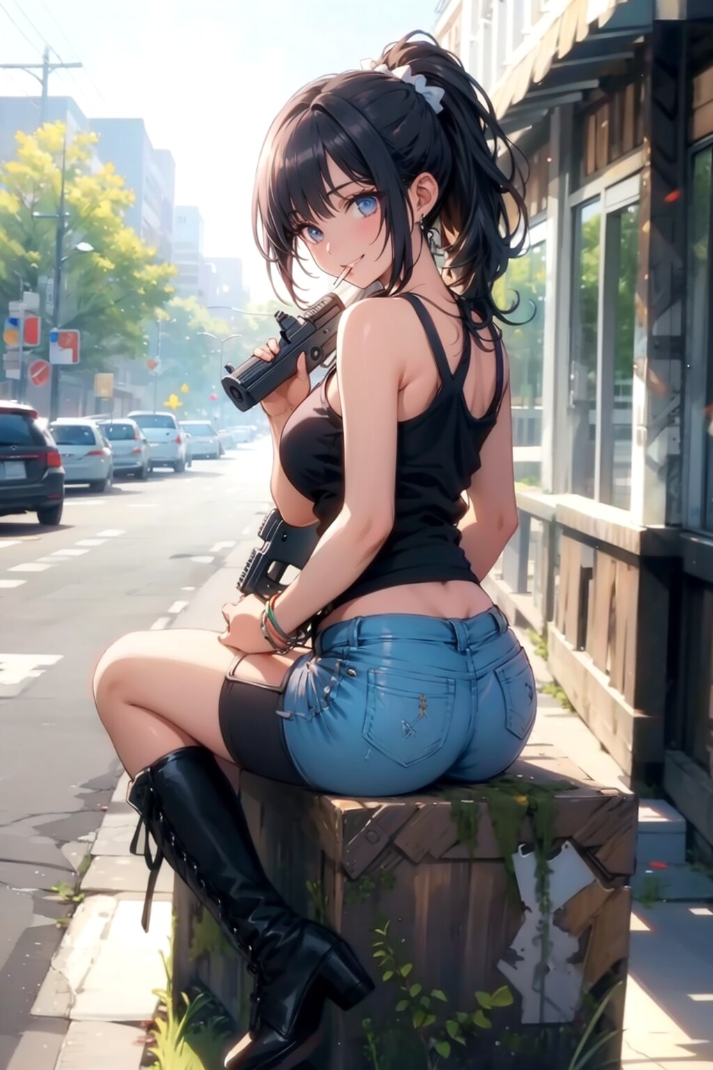 時間通りに来たわね