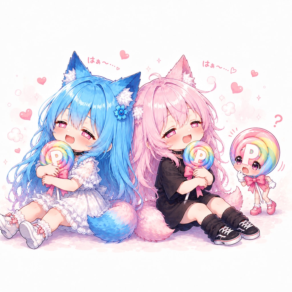 はにゃ...♡