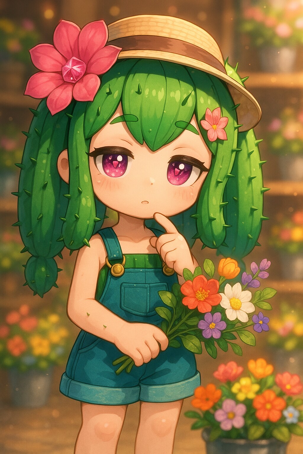 サボテンちゃんとフラワーランド