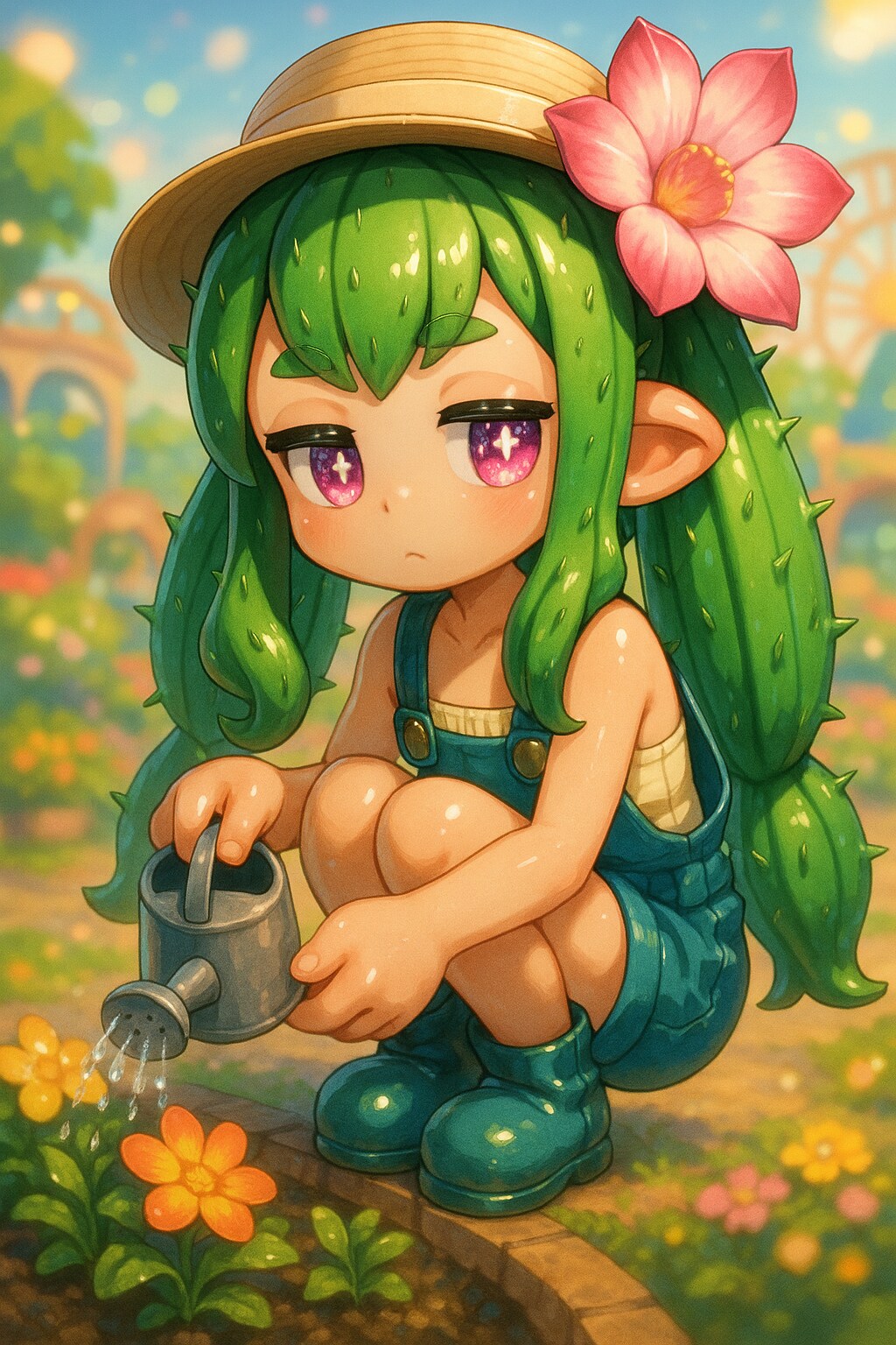 サボテンちゃんとフラワーランド