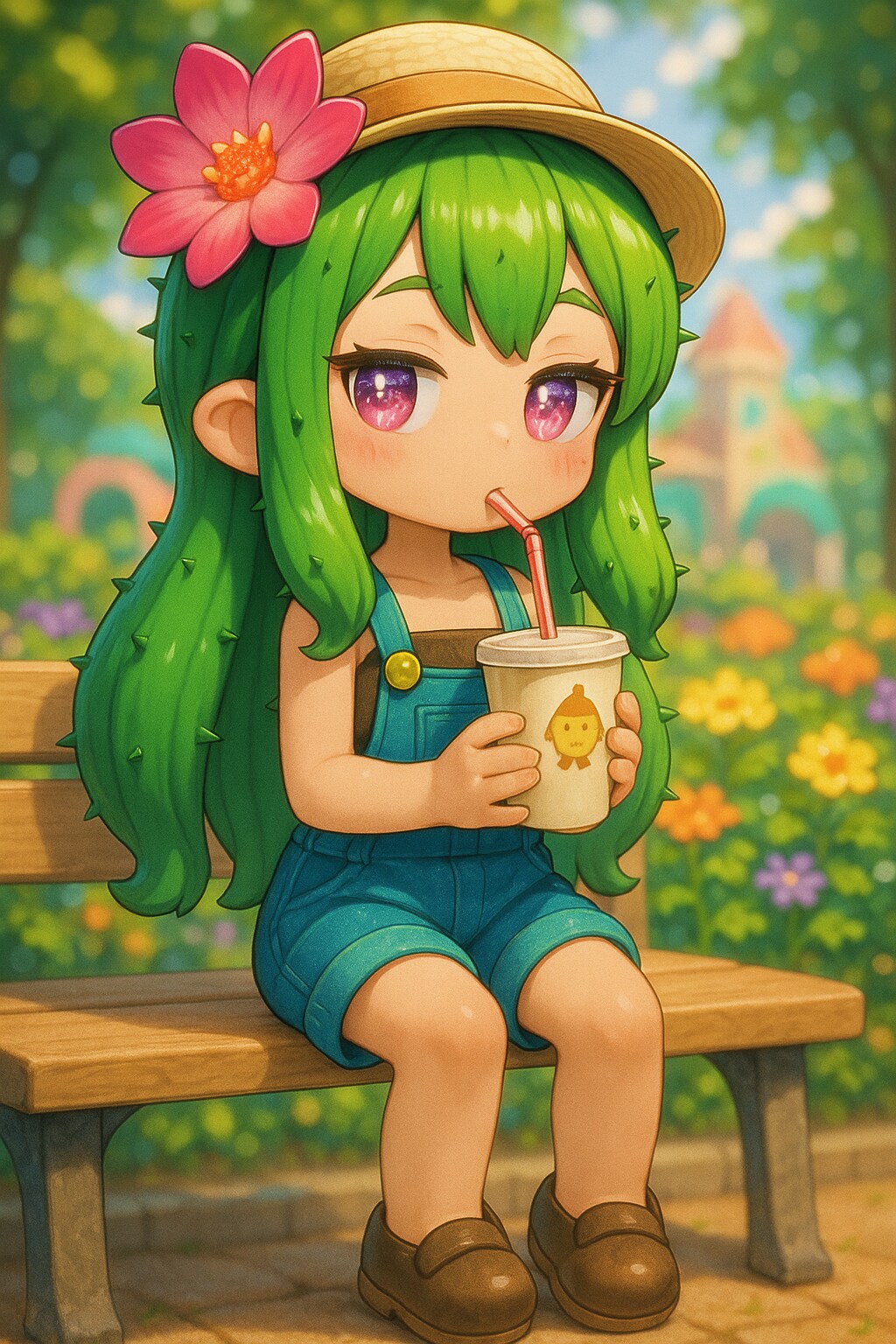 サボテンちゃんとフラワーランド