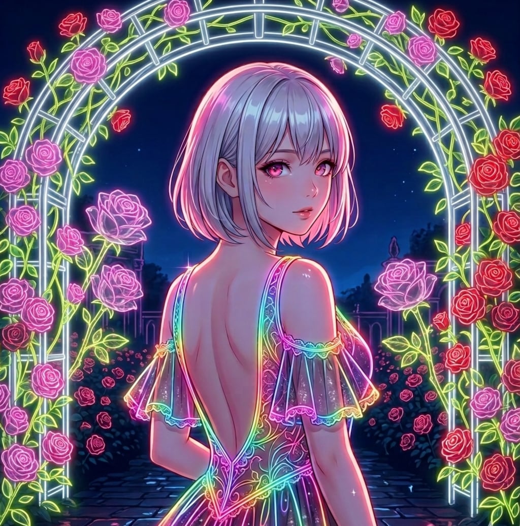 薔薇の庭園