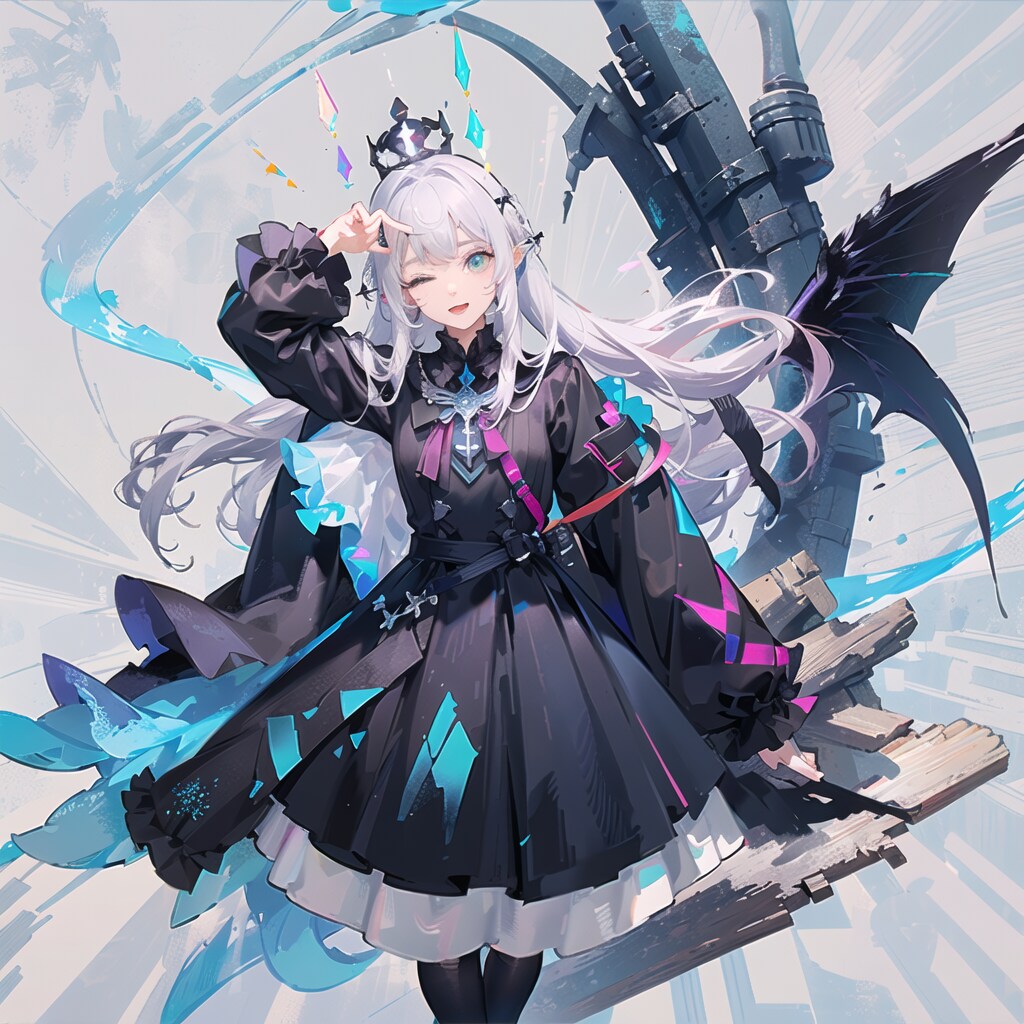 悪魔に囁かれる銀髪の魔女