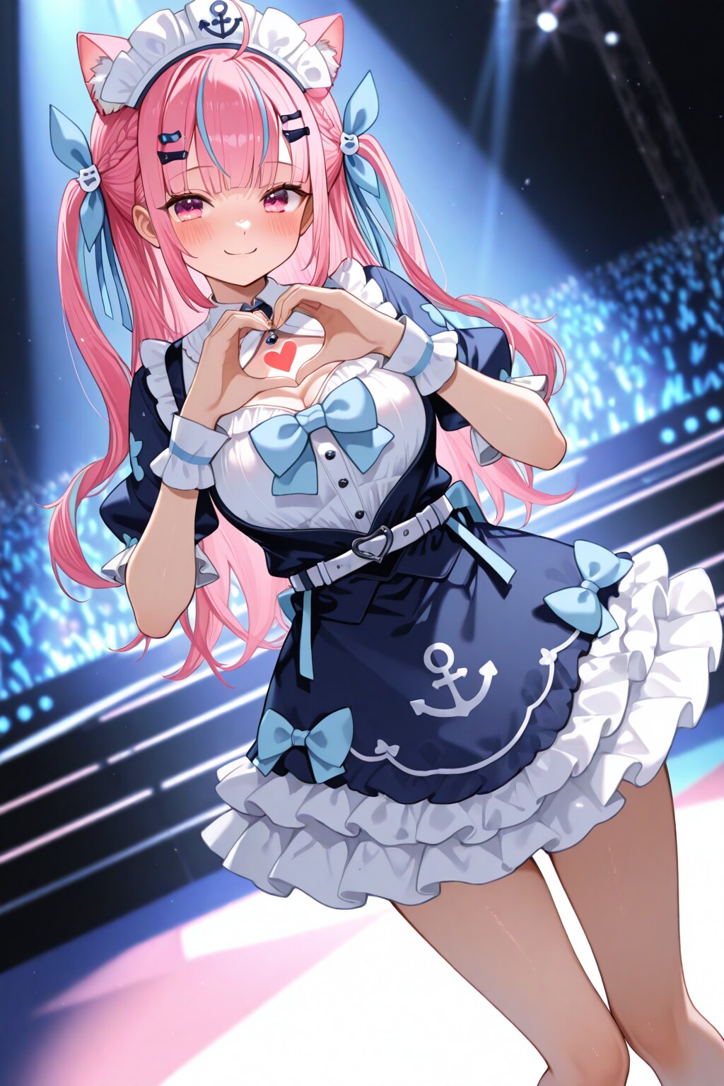 結城さくな、湊あくあコスプレ