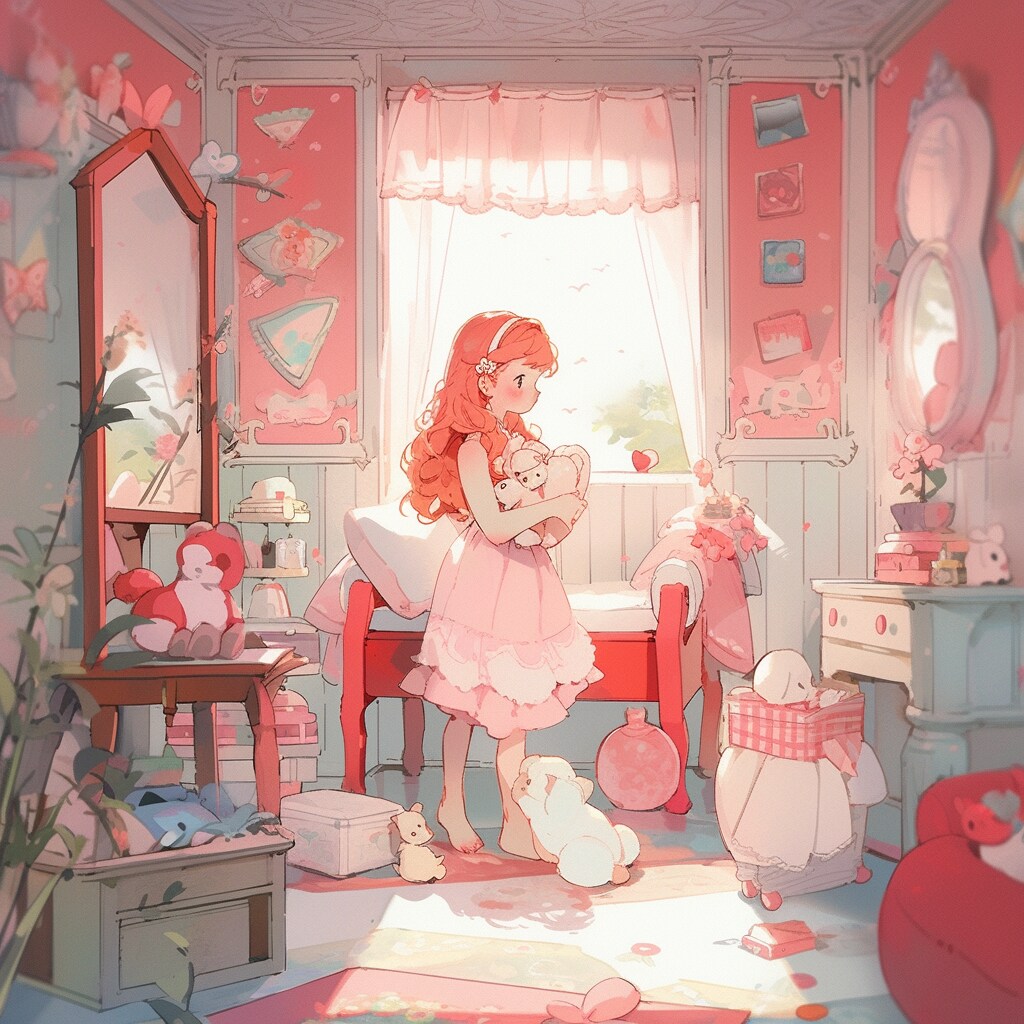 明日のお洋服、どうしようかしら
