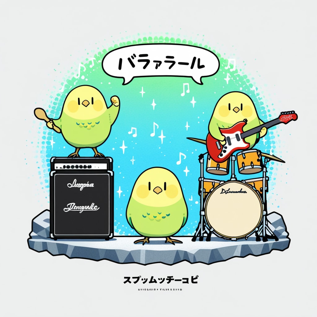 ちちぷい喋るインコバンド