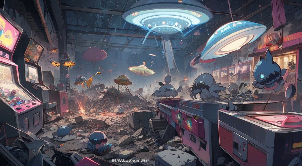 // ゲームセンター崩壊