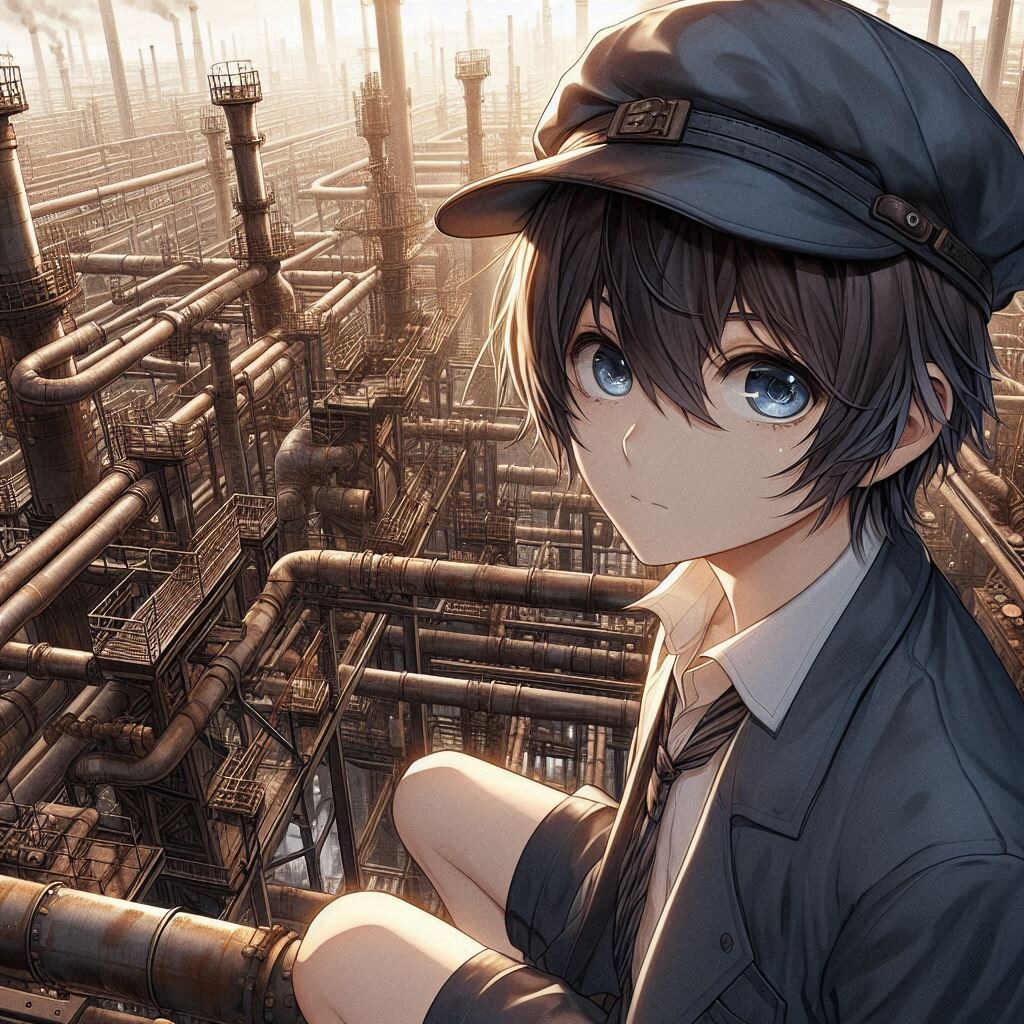 industrial boy
