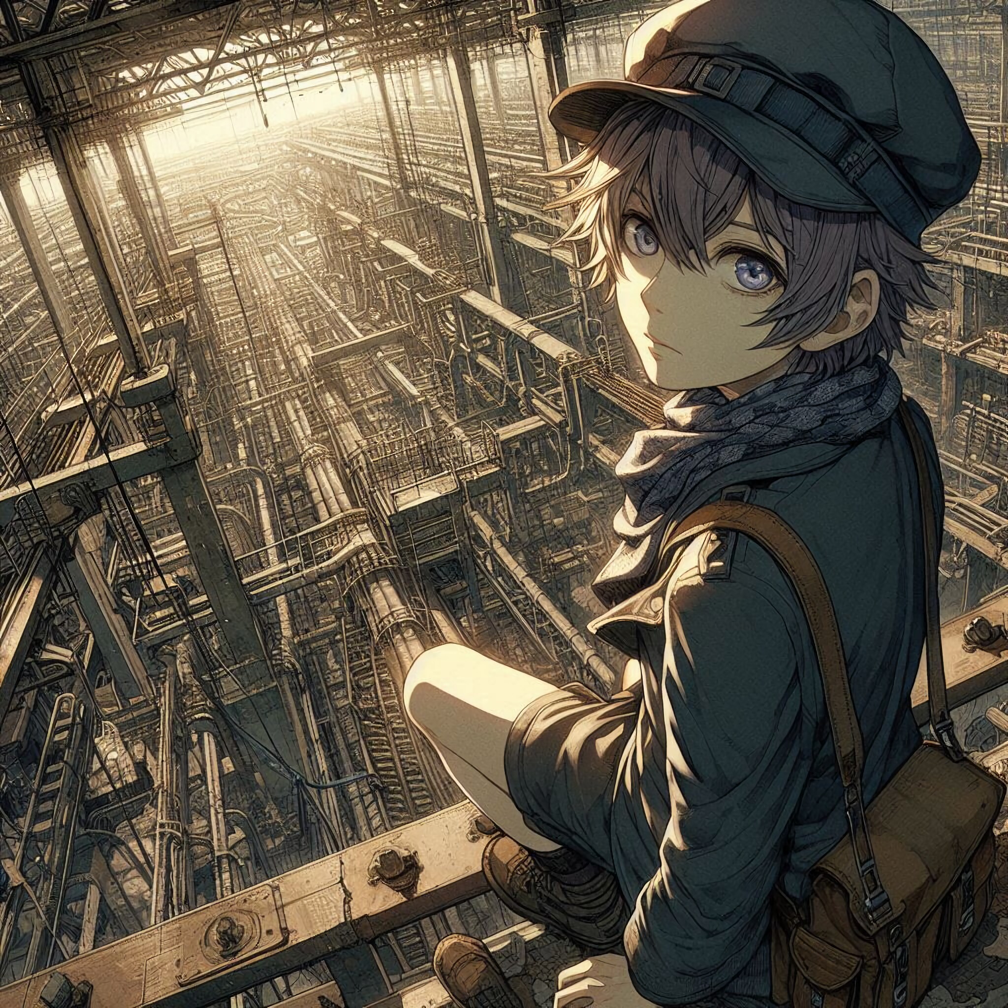 industrial boy | の人気AIイラスト・グラビア