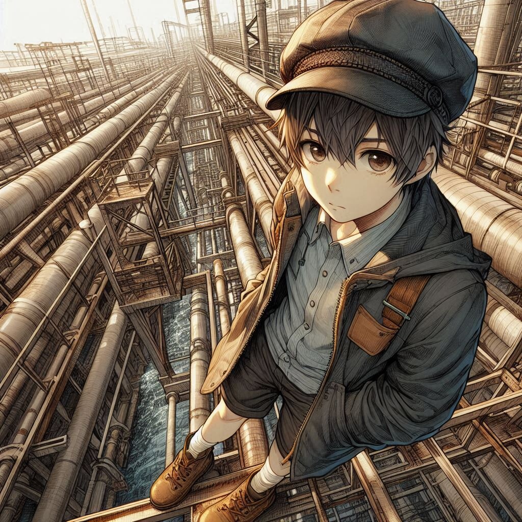 industrial boy