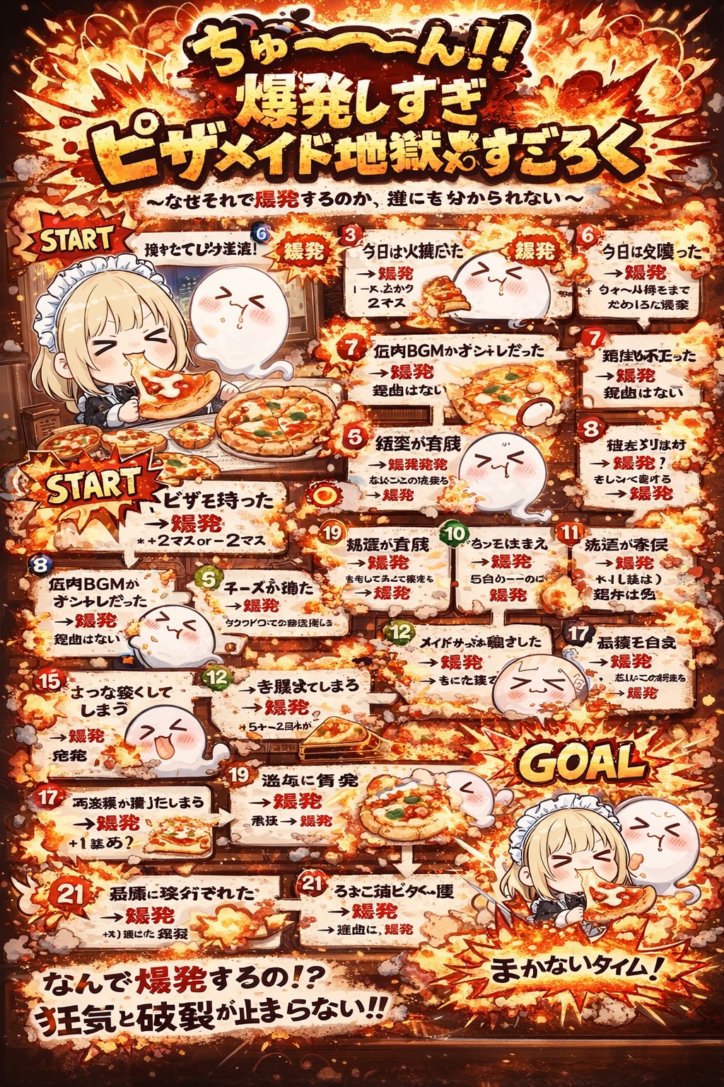 パ ワ ー 系 が 過 ぎ る 🍕💥💥💥
